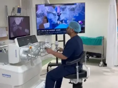 Robotic Telesurgery Breakthrough Links India China
