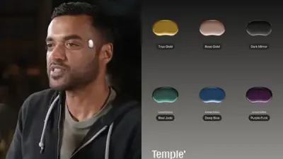 Temple Wearable Teases Six Colours Ahead of Launch